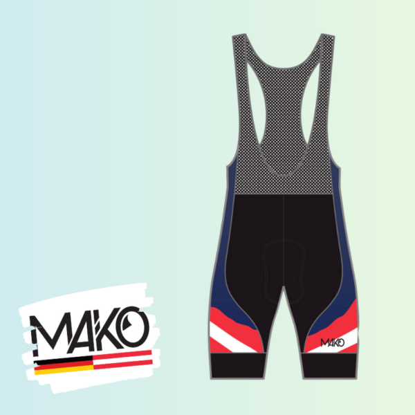 Team Cycling Bib-shorts Kinder